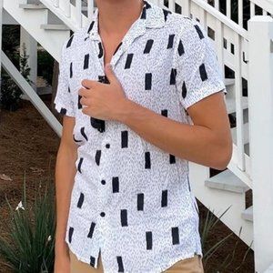 New Look shirt with abstract geo print